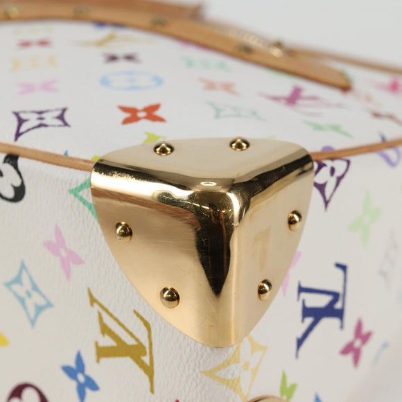 LOUIS VUITTON Monogram Multicolor Boulogne Bag White M92660 Auth 134950V