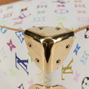 LOUIS VUITTON Monogram Multicolor Boulogne Bag White M92660 Auth 134950V-18