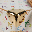 LOUIS VUITTON Monogram Multicolor Boulogne Bag White M92660 Auth 134950V-19
