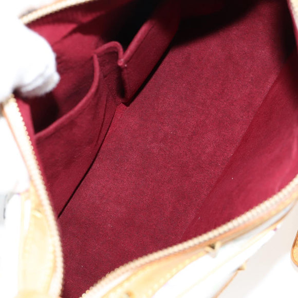 LOUIS VUITTON Monogram Multicolor Boulogne Bag White M92660 Auth 134950V