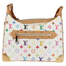 LOUIS VUITTON Monogram Multicolor Boulogne Bag White M92660 Auth 134950V-13