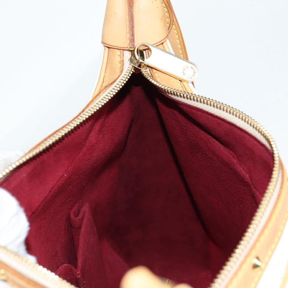 LOUIS VUITTON Monogram Multicolor Boulogne Bag White M92660 Auth 134950V