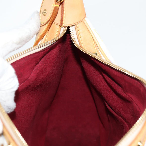 LOUIS VUITTON Monogram Multicolor Boulogne Bag White M92660 Auth 134950V