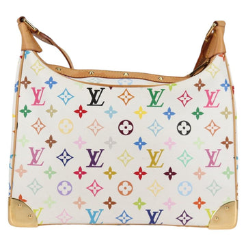 LOUIS VUITTON Monogram Multicolor Boulogne Bag White M92660 Auth 134950V - 0