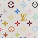 LOUIS VUITTON Monogram Multicolor Boulogne Bag White M92660 Auth 134950V-3