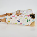 LOUIS VUITTON Monogram Multicolor Boulogne Bag White M92660 Auth 134950V-4