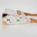 LOUIS VUITTON Monogram Multicolor Boulogne Bag White M92660 Auth 134950V-5