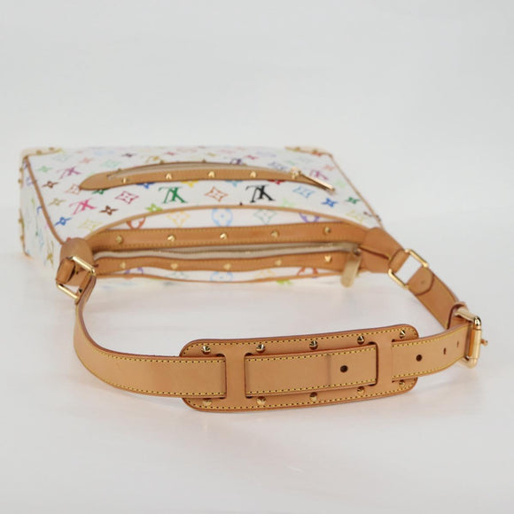 LOUIS VUITTON Monogram Multicolor Boulogne Bag White M92660 Auth 134950V