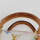 LOUIS VUITTON Monogram Multicolor Trouville Hand Bag White M92663 Auth 134951V-8