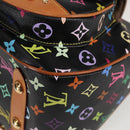 LOUIS VUITTON Monogram Multicolor Rita Tote Bag Black M40126 LV Auth 134954V-19