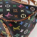 LOUIS VUITTON Monogram Multicolor Rita Tote Bag Black M40126 LV Auth 134954V-21