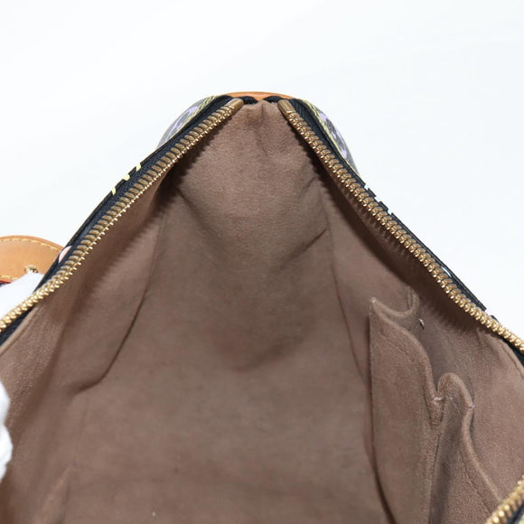 LOUIS VUITTON Monogram Multicolor Rita Tote Bag Black M40126 LV Auth 134954V