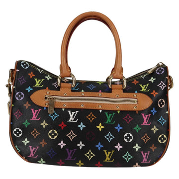 LOUIS VUITTON Monogram Multicolor Rita Tote Bag Black M40126 LV Auth 134954V - 0