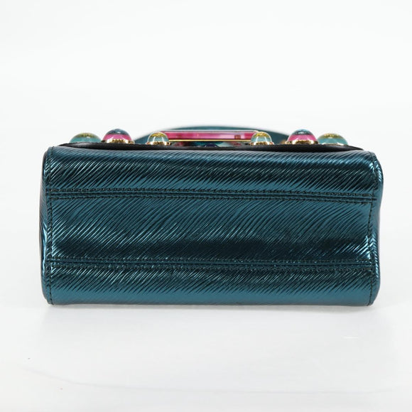 LOUIS VUITTON Epi Noe Shoulder Bag Toledo Blue M44005 LV Auth 134957SM