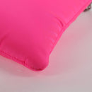 PRADA Chain Shoulder Bag Nylon Pink Silver Auth 134961M-15