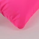 PRADA Chain Shoulder Bag Nylon Pink Silver Auth 134961M-16