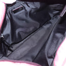 PRADA Chain Shoulder Bag Nylon Pink Silver Auth 134961M-10