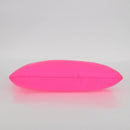 PRADA Chain Shoulder Bag Nylon Pink Silver Auth 134961M-5