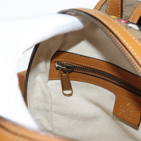 GUCCI Micro GG Supreme Disney Collaboration Backpack PVC 552884 Auth 134962SM