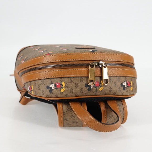 GUCCI Micro GG Supreme Disney Collaboration Backpack PVC 552884 Auth 134962SM