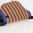 LOEWE Anagram Rainbow Gate Shoulder Bag Leather Brown Auth 134968SAM-6