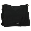 GUCCI Shoulder Bag Nylon Black 019 0340 Auth 134971-1