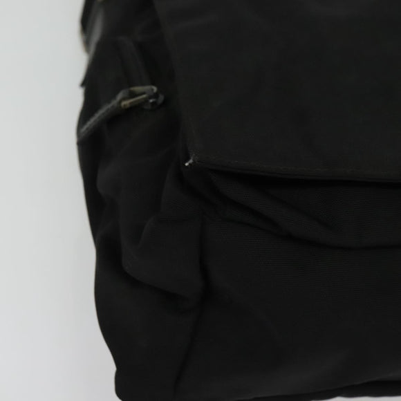 GUCCI Shoulder Bag Nylon Black 019 0340 Auth 134971