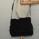 GUCCI Shoulder Bag Nylon Black 019 0340 Auth 134971-22