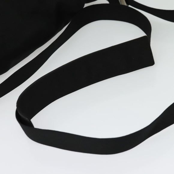 GUCCI Shoulder Bag Nylon Black 019 0340 Auth 134971