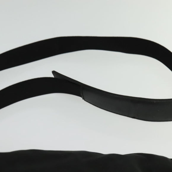 GUCCI Shoulder Bag Nylon Black 019 0340 Auth 134971