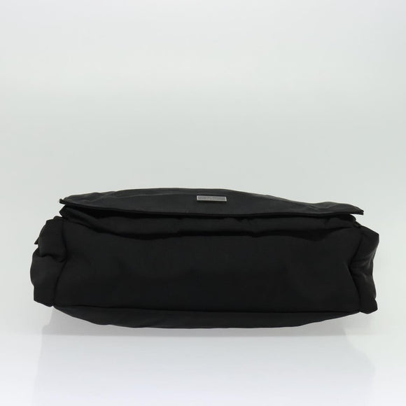 GUCCI Shoulder Bag Nylon Black 019 0340 Auth 134971