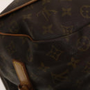 LOUIS VUITTON Monogram Saumur 35 Shoulder Bag M42254 LV Auth 134974-18