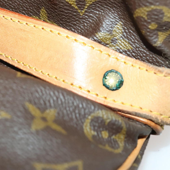 LOUIS VUITTON Monogram Saumur 35 Shoulder Bag M42254 LV Auth 134974