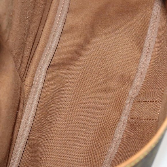 LOUIS VUITTON Monogram Saumur 35 Shoulder Bag M42254 LV Auth 134974