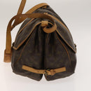 LOUIS VUITTON Monogram Saumur 35 Shoulder Bag M42254 LV Auth 134974-3