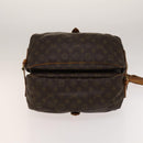 LOUIS VUITTON Monogram Saumur 35 Shoulder Bag M42254 LV Auth 134974-5