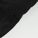 PRADA Waist bag Nylon Black Silver Auth 134983-15