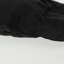 PRADA Waist bag Nylon Black Silver Auth 134983-16