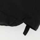 PRADA Waist bag Nylon Black Silver Auth 134983-18