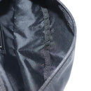PRADA Waist bag Nylon Black Silver Auth 134983-11