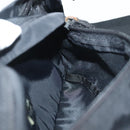 PRADA Waist bag Nylon Black Silver Auth 134983-22