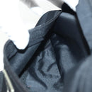 PRADA Waist bag Nylon Black Silver Auth 134983-23