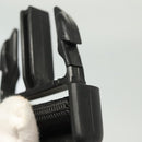 PRADA Waist bag Nylon Black Silver Auth 134983-8