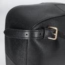 Coach Backpack Leather Gold Black Auth 134985-10