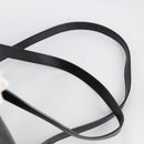 Coach Backpack Leather Gold Black Auth 134985-11