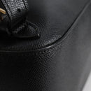 Coach Backpack Leather Gold Black Auth 134985-15