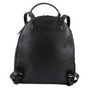 Coach Backpack Leather Gold Black Auth 134985-3