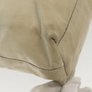 PRADA Shoulder Bag Nylon Beige Auth 134987-9