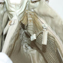 PRADA Shoulder Bag Nylon Beige Auth 134987-20