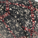 CHANEL Coco Travel Boston Bag PVC Black Silver CC Auth 134999A-16